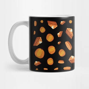 Fall Pumpkin Pie Pattern Mug